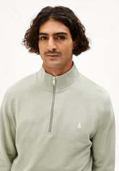 Armedangels Sweatshirt WAARLO COMFORT Khaki/Hellgrün/Grün/Dunkelgrün