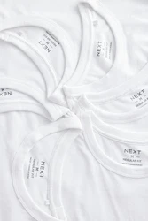 Next Everyday T-Shirts (6-tlg) Weiß/Grau