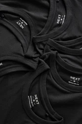 Next Everyday T-Shirts (6-tlg) Schwarz/Grau/Dunkelgrau