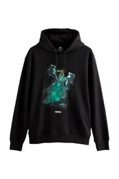 Sweater Weihnachtliches Gesteppes Hoodie (1-tlg)