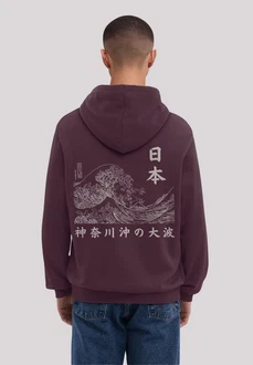 F4NT4STIC Kapuzenpullover Kanagawa Welle Golden Gai