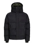 Jack & Jones JcoAlpha Puffer mit Kapuze Langarmhemd und Steppjacke 