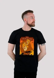 F4NT4STIC T-Shirt Disney König der Löwen Simba und Mufasa Rot/Braun/Gelb