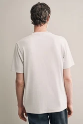Next T-Shirt Weiches Signature T-Shirt Weiß/Grau/Khaki/Beige/Rosa