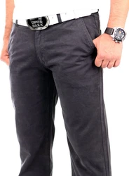 Reslad Chinohose Regular Fit Dunkelblau/Dunkelgrau/Grau/Blau/Lila