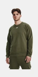 Under Armour Sweatshirt UA Rival Fleece Crew Dunkelgrün