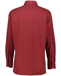 OLYMP Businesshemd LUXOR Modern Fit Dunkelrot/Rot/Bordeaux