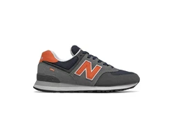 New Balance Sneaker ML574 Orange/Blau/Hellgrau/Grau/Dunkelblau/Dunkelgrau