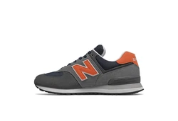 New Balance Sneaker ML574 Orange/Blau/Hellgrau/Grau/Dunkelblau/Dunkelgrau