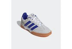 adidas Performance SPEZIALIST INDOOR Hallenschuh Grau/Hellgrau/Hellblau/Blau