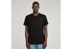 G-STAR T-Shirt Base Schwarz/Dunkelbraun/Braun