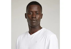 G-STAR T-Shirt Base Weiß/Creme