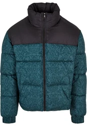 Urban Classics AOP Retro Puffer Jacket (1-St) 