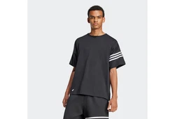 ADIDAS ORIGINALS T-Shirt 'NEUCLASSICS' Dunkelgrau/Schwarz/Hellgrau/Dunkelblau