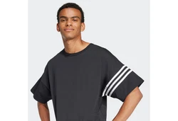 ADIDAS ORIGINALS T-Shirt 'NEUCLASSICS' Dunkelgrau/Schwarz/Hellgrau/Dunkelblau