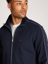 TOMMY HILFIGER Sweatjacke blau