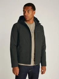Outdoorjacke TECHNICAL NON-QUILT JACKET HOOD mit Logoprint