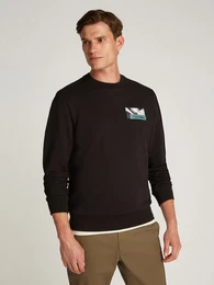 Sweatshirt BACK LOGO GRAPHIC SWEATSHIRT mit Logoprint