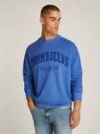 Tommy Jeans Sweatshirt TJM RLX VINTAGE VARSITY CREW Blau/Dunkelblau/Hellblau