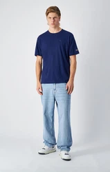 Champion Authentic Athletic Apparel T-Shirt Dunkelblau/Blau