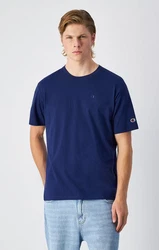Champion Authentic Athletic Apparel T-Shirt Dunkelblau/Blau