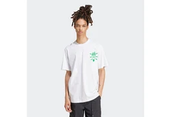 ADIDAS ORIGINALS T-Shirt Grün/Weiß/Rosa/Creme