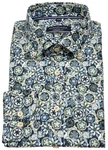 CASAMODA Langarmhemd Hellblau/Blau/Dunkelblau