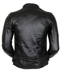 MDM Bikerjacke Herren Schwarz/Grau/Braun