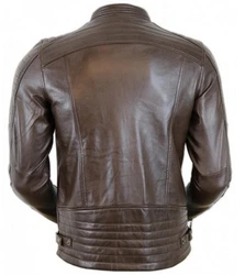 MDM Bikerjacke Herren Dunkelbraun/Braun/Dunkelgrün