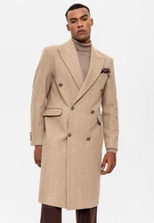 Antioch Wintermantel Beige/Braun/Khaki