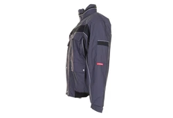 Planam Pilotenjacke Winterblouson PLALINE Grau/Hellgrau/Dunkelblau/Dunkelgrau/Schwarz