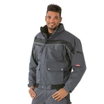 Planam Pilotenjacke Winterblouson PLALINE Grau/Hellgrau/Dunkelblau/Dunkelgrau/Schwarz