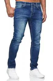 Slim-fit-Jeans Jeans Herren Destroyed Hose Jeanshose Mnner Slim Fit Stretch