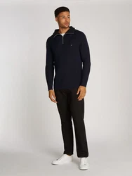 Tommy Hilfiger Troyer CHUNKY COTTON RIB NAUTICAL ZP MK bunt