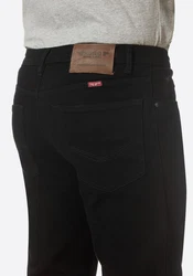 HERO BY JOHN MEDOOX Denver Regular Straight Stretch Schwarz/Braun