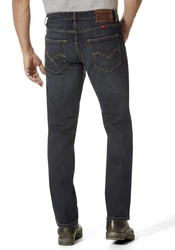 HERO BY JOHN MEDOOX Denver Regular Straight Stretch Blau/Dunkelblau/Beige