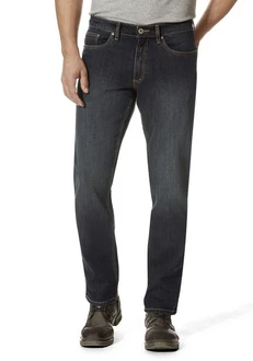 HERO BY JOHN MEDOOX Denver Regular Straight Stretch Blau/Dunkelblau/Beige