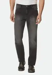 5-Pocket-Jeans Denver Regular Straight Stretch Straight Fit Casual Clean Wash Denim Jeans fr Herren