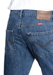 HERO BY JOHN MEDOOX Denver Regular Straight Stretch Blau/Hellblau