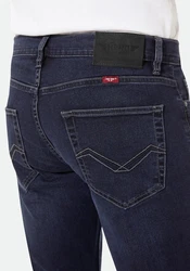 HERO BY JOHN MEDOOX Denver Regular Straight Stretch Dunkelblau/Blau