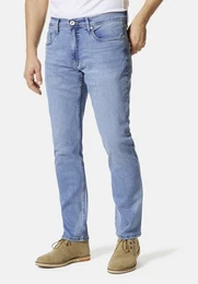 5-Pocket-Jeans Glendale Denim Slim Straight Fit Slim Straight Fit Casual Clean Wash Denim Jeans fr Herren