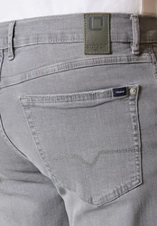 Stooker Men Straight-Jeans Frisco Hellgrau/Grau