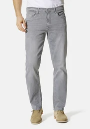 5-Pocket-Hose Frisco Denim Straight Fit Men Straight Fit Casual Clean Wash Twill Coloured Comfort Flex! fr Herren