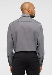 Eterna Langarmhemd COMFORT FIT NON IRON Dunkelgrau/Hellgrau/Grau