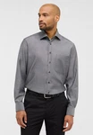 Eterna Langarmhemd COMFORT FIT NON IRON Dunkelgrau/Hellgrau/Grau