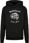 Merchcode Kapuzensweatshirt Herren Motorhead Iron Fist Basic Hoody Schwarz/Rot/Beige