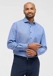 Eterna Langarmhemd MODERN FIT NON IRON Dunkelblau/Hellblau/Blau/Pastell