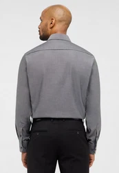 Eterna Langarmhemd MODERN FIT NON IRON Dunkelgrau/Hellgrau/Grau