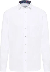 Eterna Langarmhemd COMFORT FIT NON IRON Weiß/Creme