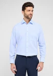 Eterna Langarmhemd MODERN FIT NON IRON Hellblau